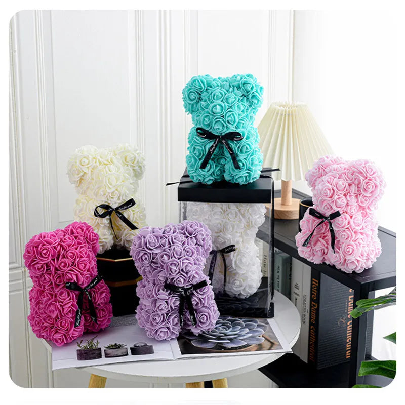 1pc Rose Bear