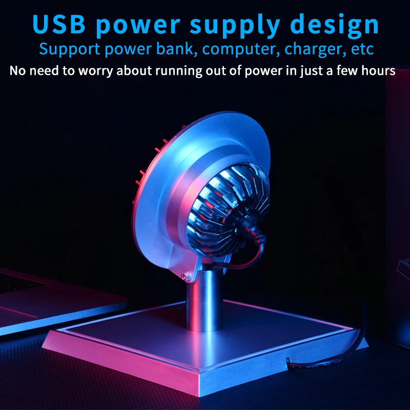 Stark MK1 Metal Alloy USB LED Lamp - Voice Control, PVD Surface,